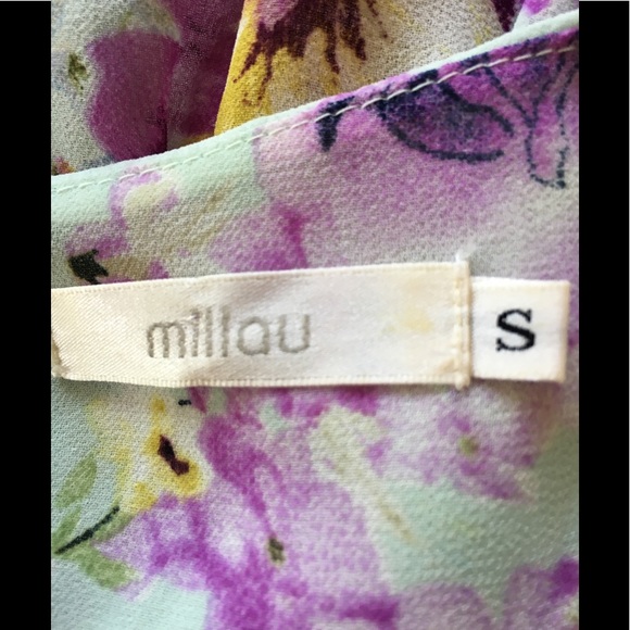 LF floral babydoll top Small - Picture 4 of 5